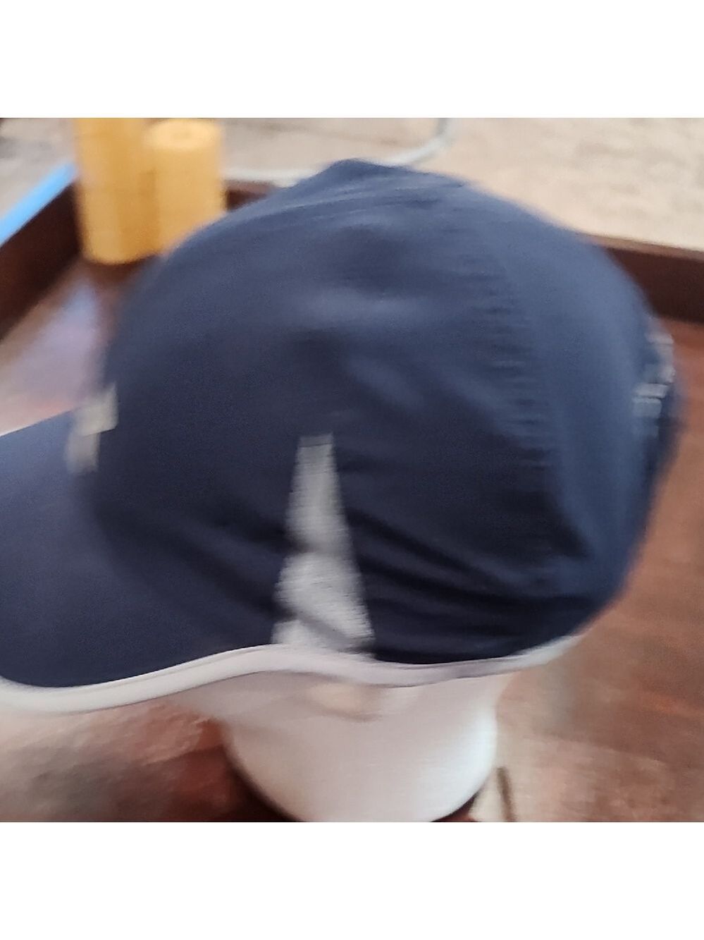 Under Armour Navy Blue Hat with White Logo Accent - Picture 5 of 7